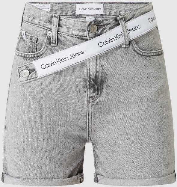 Calvin Klein Jeans Korte mom fit jeans van katoen