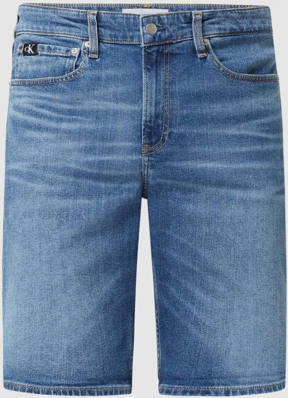 Calvin Klein Jeans Korte regular fit jeans met stretch