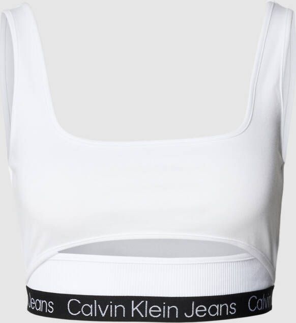 Calvin Klein Jeans Sleeveless Tops Wit Dames
