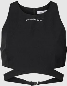 Calvin Klein Jeans Korte top met cut-out