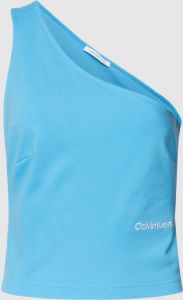 Calvin Klein Jeans Back Asym CUT OUT MI J20J220788Beh Blauw Dames