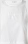 Calvin Klein Jeans Witte Mouwloze Tanktop voor Dames White Dames - Thumbnail 2