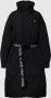 Calvin Klein Doorgestikte jas BELTED QUILTED COAT met hoge staande kraag (set 2-delig Met een bindceintuur) - Thumbnail 2