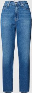 Calvin Klein Jeans Rechte jeans Blauw Dames