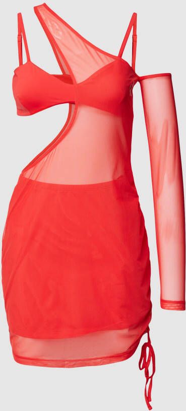 Calvin Klein Jeans Mini-jurk met labelprint model 'BODYCON'