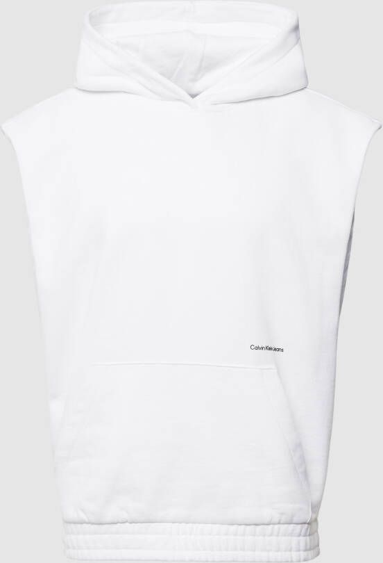 Calvin Klein Jeans Oversized hoodie met labelprint