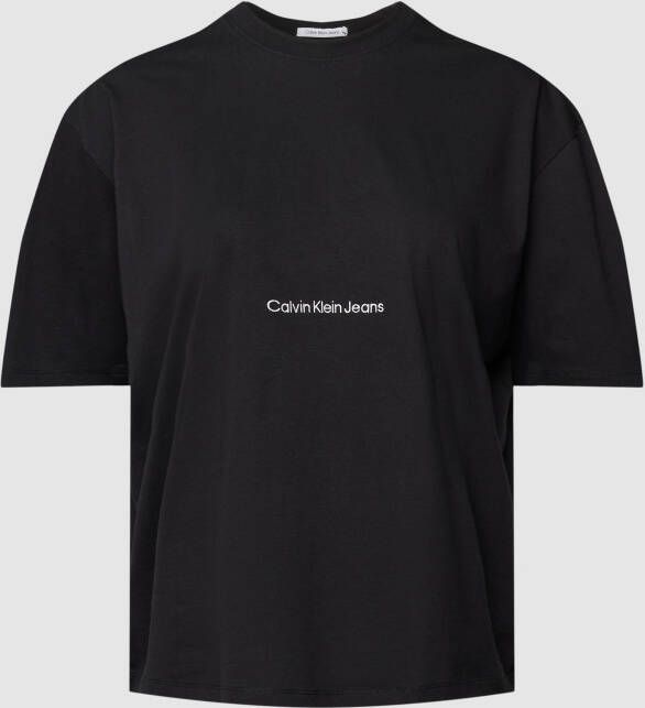 Calvin Klein Jeans Plus SIZE T-shirt met labelstitching