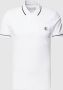 Calvin Klein Witte Polo voor Heren met Contrastdetails Wit Heren - Thumbnail 1