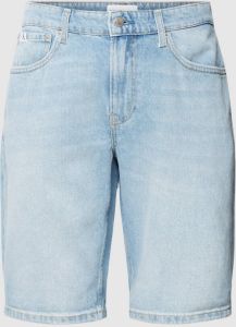 Calvin Klein Jeans REGULAR FIT korte jeans met labeldetails