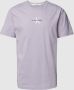 CALVIN KLEIN JEANS T-shirt MONOLOGO REGULAR met logo lavender aura - Thumbnail 3