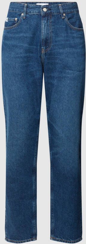 Calvin Klein Jeans Regular tapered fit jeans met 5-pocketmodel