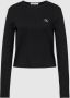 Calvin Klein Jeans Shirt met lange mouwen en labelpatch - Thumbnail 1