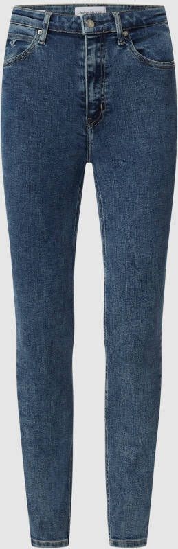 Calvin Klein Jeans Skinny fit high waist jeans met 5-pocketmodel