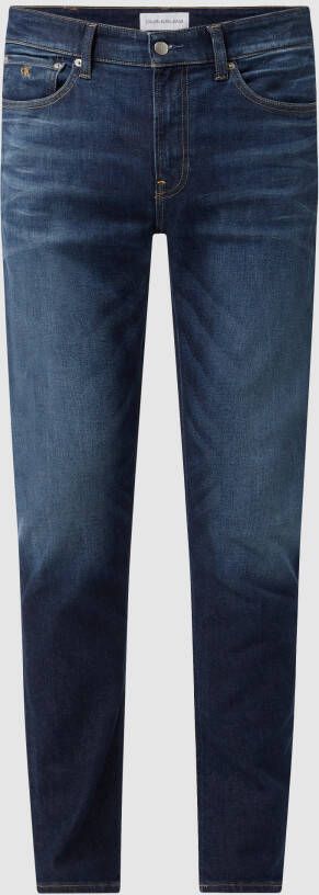 Calvin Klein Jeans Slim tapered fit jeans met stretch