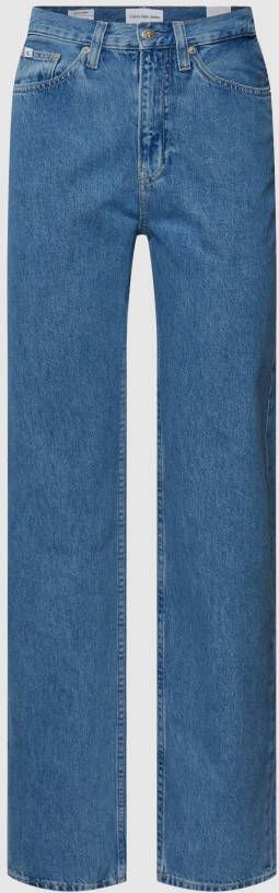 Calvin Klein Jeans Straight fit jeans van katoen