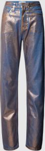 Calvin Klein Jeans Straight leg jeans in glanzend design