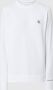 Calvin Klein Basic Sweatshirt Loose Fit Ronde Hals Lange Mouwen White Heren - Thumbnail 3