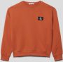 Calvin Klein Jeans Sweatshirt met labelapplicatie model 'OTTO' - Thumbnail 1