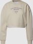 Calvin Klein Jeans Sweatshirt met labelprint model 'VARSITY' - Thumbnail 1