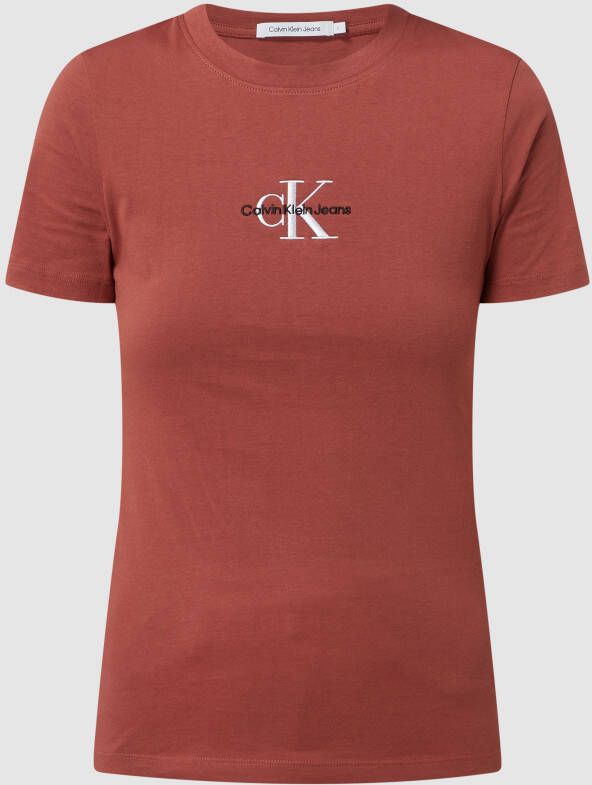 Calvin Klein Jeans T-shirt met geborduurd logo