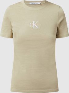 Calvin Klein Jeans T-shirt met geborduurd logo