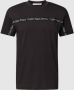 Calvin Klein Jeans Heren Zwart T-shirt Korte Mouw Herfst Winter Black Heren - Thumbnail 2
