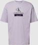 Calvin Klein Jeans T-shirt met labelprint - Thumbnail 1