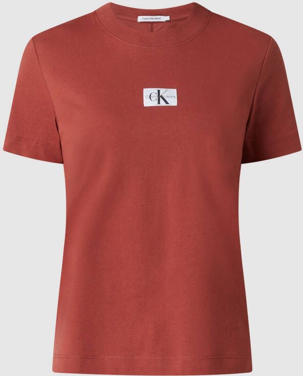 Calvin Klein Roest T-shirt Badge Seaming Tee