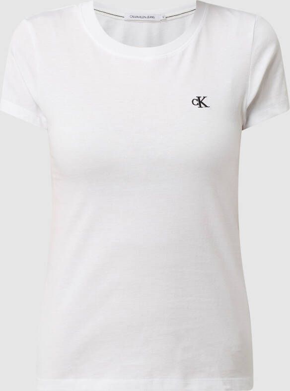 Calvin Klein Jeans T-shirt van biologisch katoen