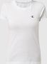 Calvin Klein T-shirt CK EMBROIDERY SLIM TEE met geborduurd ck-logo op borsthoogte - Thumbnail 1