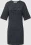 Calvin Klein Jeans T-shirtjurk met logostitching model 'EMBROIDERED MONOLOGO' - Thumbnail 2