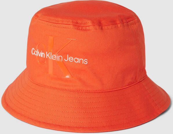 Calvin Klein Jeans Vissershoedje met labelstitching