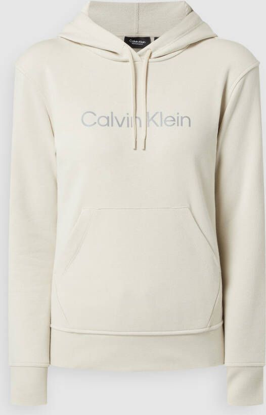 Calvin Klein Performance Hoodie PW Hoodie met ck-print op borsthoogte