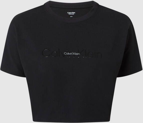Calvin Klein Perfor ce Kort T-shirt met logo