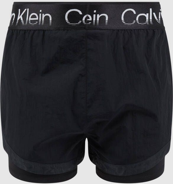 Calvin Klein Performance Korte broek met elastische band waterafstotend