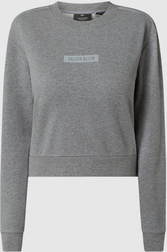 Calvin Klein Performance Sweatshirt van katoen