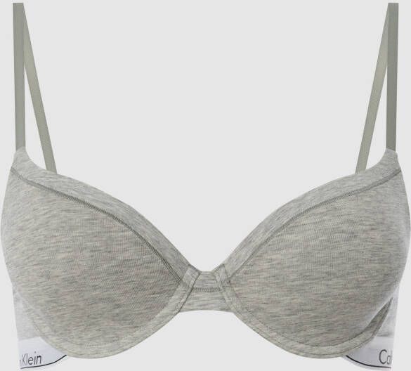 Calvin Klein Underwear Beugelbehea met labeldetail en haakjessluiting