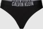 Calvin Klein Zwarte Geribbelde Bikinibroek Black Dames - Thumbnail 3