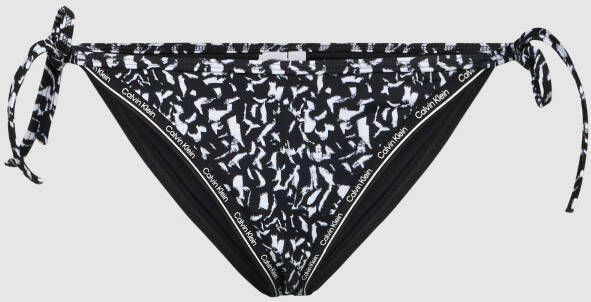 Calvin Klein Underwear Bikinibroekje met all-over motief model 'SIDE TIE-PRINT'