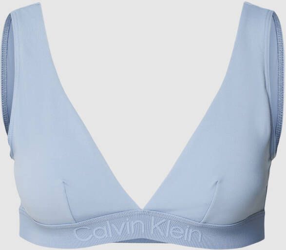 Calvin Klein Underwear Bikinitop met labeldetail