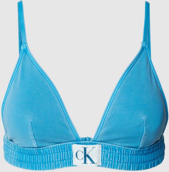 Calvin Klein Swimwear Triangel-bikinitop FIXED TRIANGLE-RP met calvin klein merklabel