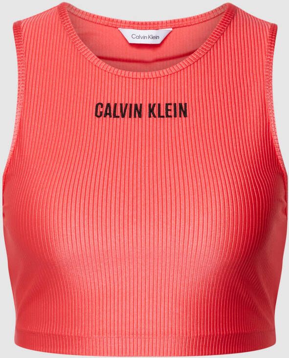 Calvin Klein Underwear Bustier met logostitching model 'INTENSE POWER'