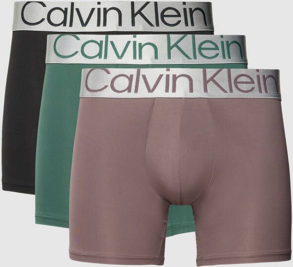 Calvin Klein Underwear Boxershort in een set van 3 stuks model 'BOXER BRIEF 3PK'