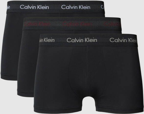 Calvin Klein Trunk LOW RISE TRUNK 3PK met elastische logo-band (3 stuks Set van 3)