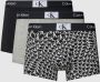 Calvin Klein Underwear Boxershort met elastische band met label in een set van 3 stuks model 'CK 96' - Thumbnail 1