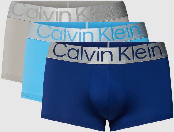 Calvin Klein Underwear Boxershort met elastische band met logo in een set van 3 stuks