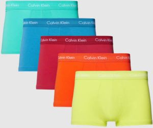 Calvin Klein Underwear Boxershort met labeldetail in een set van 5 stuks