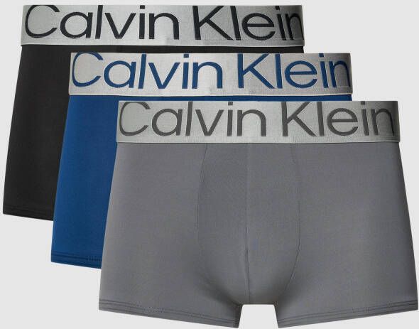 Calvin Klein Trunk LOW RISE TRUNK 3PK met -logo op de elastische band (Set van 3) - Foto 2