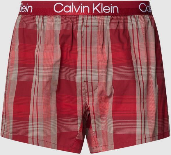 Calvin Klein Underwear Boxershort met logo in band model 'BOXER SLIM'