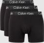 CALVIN KLEIN UNDERWEAR Calvin Klein Heren Boxershorts 3-pack Boxer Briefs Zwart - Thumbnail 3